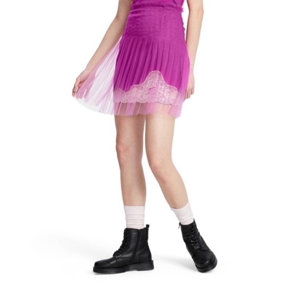 Rodarte for Target Pink Tulle and lace skirt